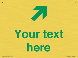 Custom Safe Condition inverse: Green Up right arrow